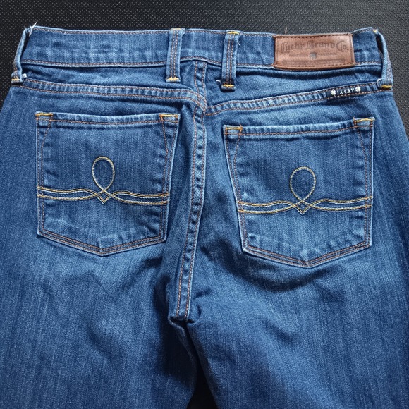 Lucky Brand Sofia Boot Jeans Womens 2/26 Blue Excellent Bootcut Stretch 7WC1003 - Picture 9 of 13